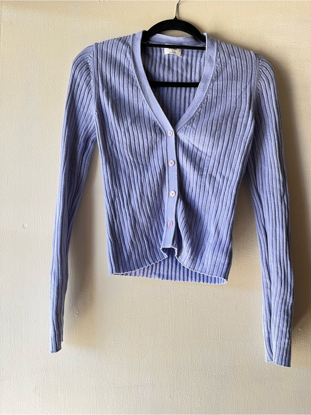 Wilfred Ribbed Cardigan 
Size Small